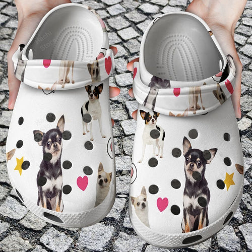 Dog - Chihuahua Love Personalized Clogs