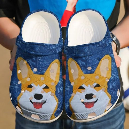Corgi Dog Animal Name Shoes Personalized Clogs