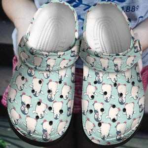 Cute Penguin Pattern 5 Gift For Lover Rubber , Comfy Footwear Personalized Clogs
