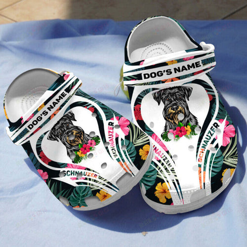 Clog Schnauzer Classic Personalized Clogs - Love Mine Gifts