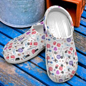 Crochet Materials Sku 679 For Mens Womens Classic Water Shoes Personalized Clogs