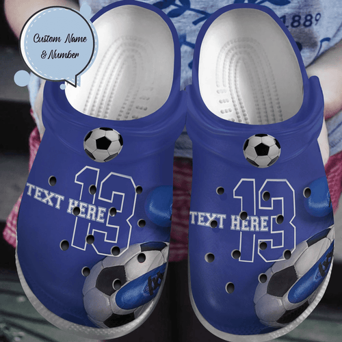  Soccer, Fashion Style Print 3D Amazing Soccer Player For Women, Men, Kid Personalized Clogs