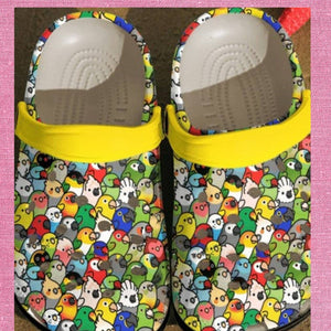 Parrot Collection Personalized Clogs