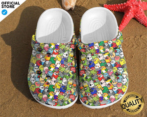 Birds Pattern Personalized Clogs