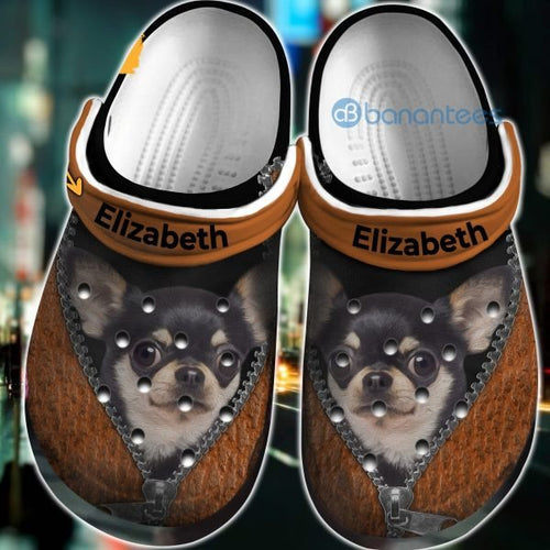 Custom Name Baby Chihuahua For Dog Dad Shoes Personalized Clogs