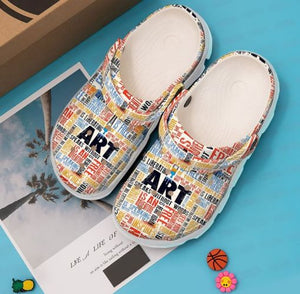 Painting Art Sku 1766 Custom Sneakers Name Shoes Personalized Clogs
