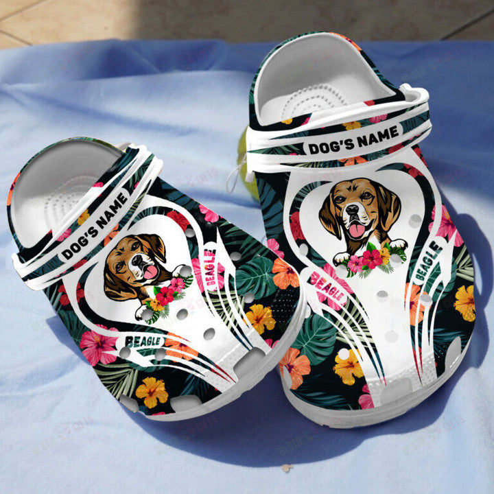 Clog Beagles Classic Personalized Clogs - Love Mine Gifts