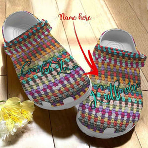 Clog Crochet Classic Personalized Clogs - Love Mine Gifts