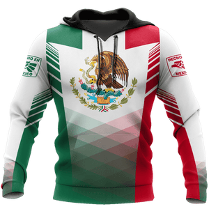Apparel Mexican Hoodie 3D All Over Printed Custom Text Name - Love Mine Gifts