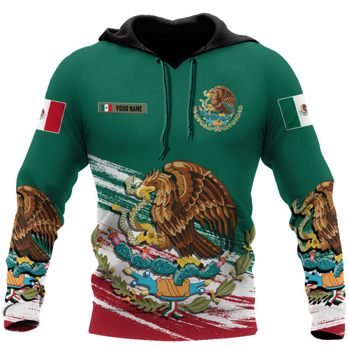 Apparel Persionalized Mexican Unisex Shirts 3D All Over Printed Custom Text Name - Love Mine Gifts