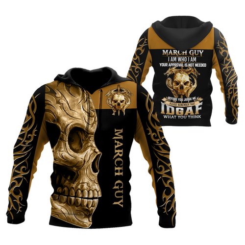  March Guy Skull Shirts For Men and Women MHS
