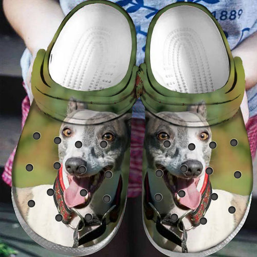 Clog Whippet Personalize Clog, Custom Name Text On Sandal Fashion Style For Women, Men, Kid - Love Mine Gifts