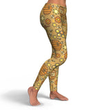 Legging Cute Bee Honey Gifts Pattern Print Pattern Women Leggings Sport, Yoga, Gym, Fitness, Running - Love Mine Gifts