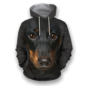 Apparel 3D All Over Print Dachshund Face - Love Mine Gifts