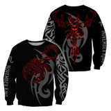 Apparel November King Scorpio Tattoo Shirts For Men And Women 3D All Over Printed Custom Text Name - Love Mine Gifts