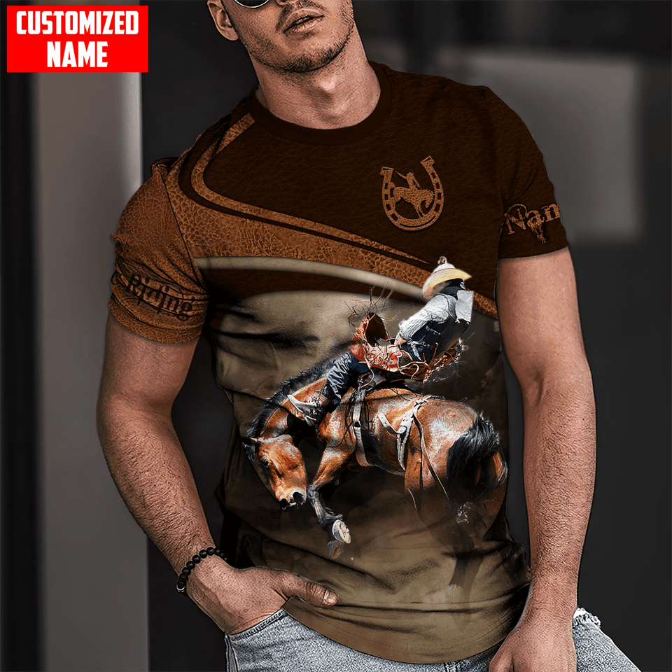 Personalized Rodeo Horse All Over Printed Unisex Shirts
