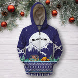 Apparel 3D All Over Print Camping Christmas Hoodie - Love Mine Gifts