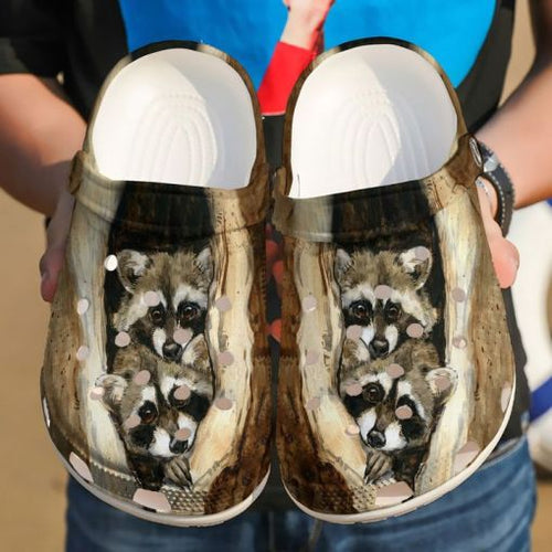 Racoon Sku 2023 Sneakers Name  Personalized Clogs