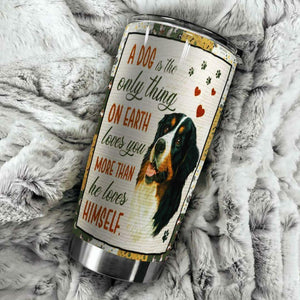 Tumbler Australian Shepherd Ntd141298 Personalized Stainless Steel Tumbler Customize Name, Text, Number - Love Mine Gifts