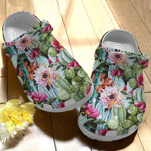  Cactus,Lovely Cacti, Fashion Style Print 3D For Women, Men, Kid Personalized Clogs