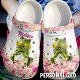 Frog Cute Sku 1131 For Mens Womens Classic Water Shoes Personalized Clogs