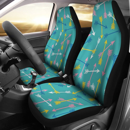 Car Seat Covers Archery Pattern Print Seat Cover Car Seat Covers Set 2 Pc, Car Accessories Car Mats - Love Mine Gifts