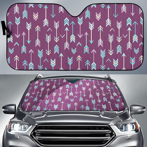 Car Sun Shade Archery Print Pattern Auto Sun Shade Car Windshield Window Cover Sunshade - Love Mine Gifts