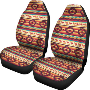 Car Seat Covers Aztec Native American Tribal Navajo Indians Print Seat Cover Car Seat Covers Set 2 Pc, Car Accessories Car Mats - Love Mine Gifts