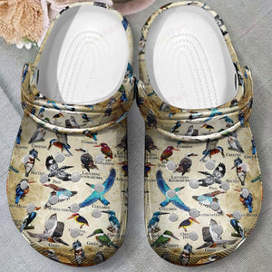 Kingfishers Of The World Classic  Personalized Clogs