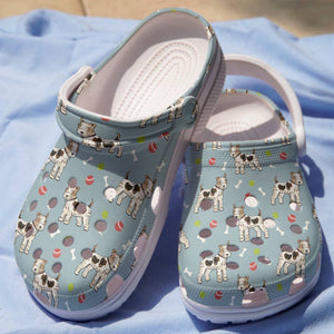 Dog Fox Terrier V1 Evg3910 Personalized Clogs