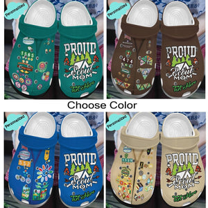  Scouting, Fashion Style Print 3D Proud Scouting Mom For Women, Men, Kid Personalized Clogs