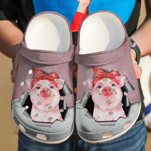 Pig Hello Sku 1835 Custom Sneakers Name Shoes Personalized Clogs
