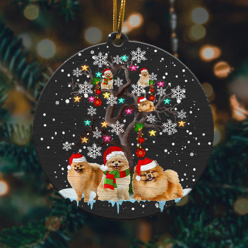 Ornament Personalized Pomeranian Christmas Tree Ornament Christmas Ornament Amazing Decor Ideas - Love Mine Gifts
