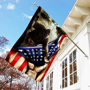 Bigfoot America Flag | Garden Flag | Double Sided House Flag