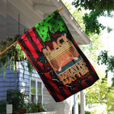 Black Breaths Matter Flag | Garden Flag | Double Sided House Flag
