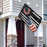 Flag Boston Terrier Freedom American Us Customize Design, Personalized Garden Flag, House Flag Double Sided, Home Design Outdoor Porch - Love Mine Gifts