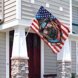 Bulldog American Flag | Garden Flag | Double Sided House Flag