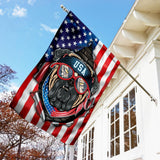 Bulldog American Flag | Garden Flag | Double Sided House Flag