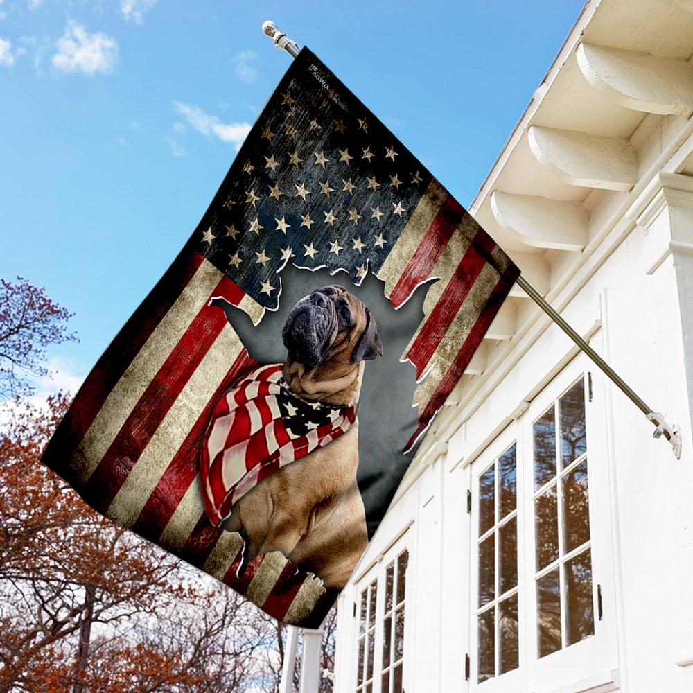 Bullmastiff Flag | Garden Flag | Double Sided House Flag