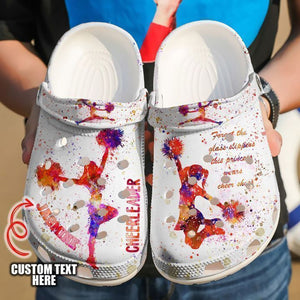 Cheerleader Forget Glass Slippers Classic Shoes Personalized Clogs