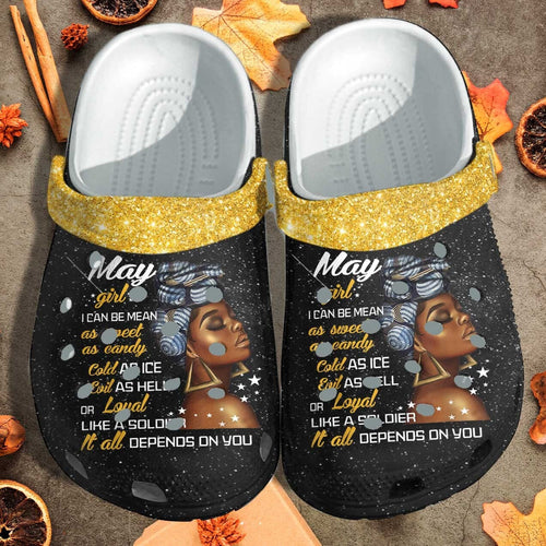May Girl Black Queen Shoes Evil Loyal Outdoor Shoes Birthday Gift For Women Girl Daughter Personalized Clogs