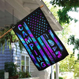 Camping Happy Campers Flag | Garden Flag | Double Sided House Flag