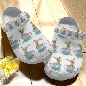 Dog Chihuahua Dog Pattern Evg3855 Personalized Clogs