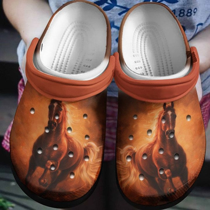 The Night Horse  Personalized Clogs