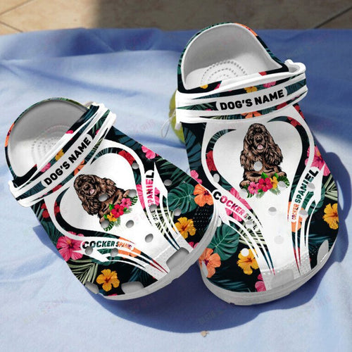 Clog Cocker Spaniel Classic Personalized Clogs - Love Mine Gifts