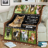 Chihuahua Dog Mom Blanket