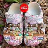 Colorful - Sewing Floral Shoes Personalized Clogs