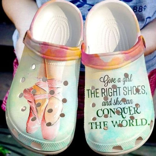 Ballet The Right Name Shoes Personalized Clogs
