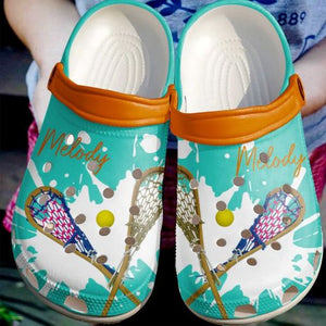 Lacrosse Love Sku 1538 Custom Sneakers Name Shoes Personalized Clogs