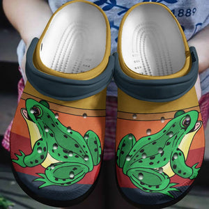 Frog Personalized Clogs